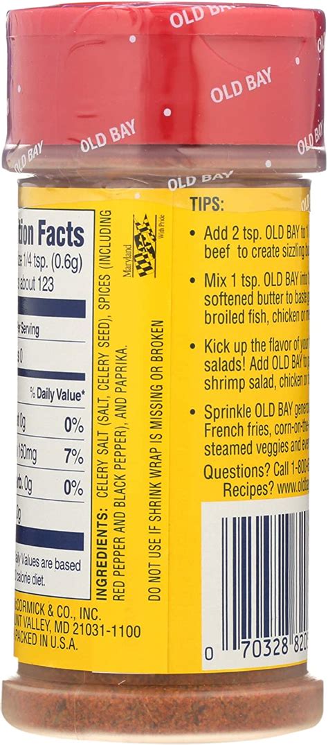 Old Bay Seasoning 2.62 oz - Walmart.com
