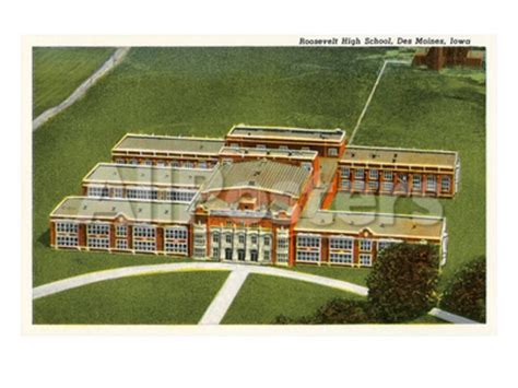 'Roosevelt High School, Des Moines, Iowa' Prints - | AllPosters.com