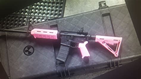 Pink Ar 15 Furniture Enhancing Your Rifles Aesthetic Appeal News