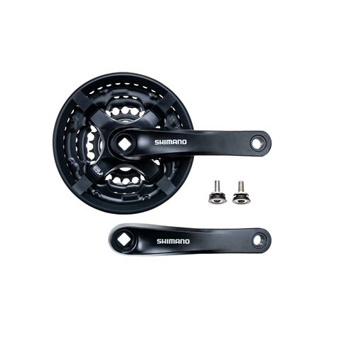 SHIMANO Tourney Fahrrad Kurbel Garnitur FC TY501 Vierkant 42 34 24 Zä