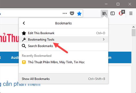 How To Add Edit Delete Manage Bookmarks In Firefox