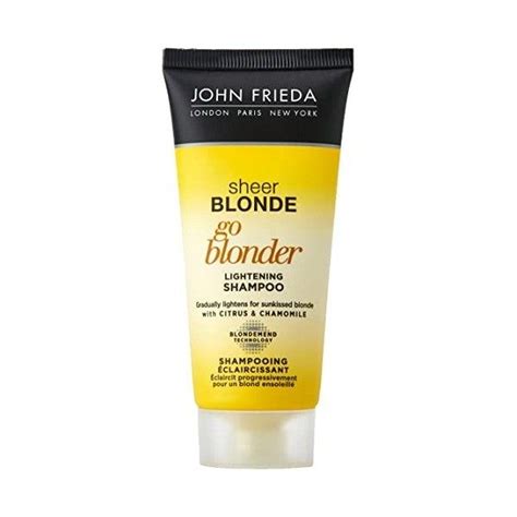 John Frieda Sheer Blonde Shampooing Claircissant Go Blonder Ml