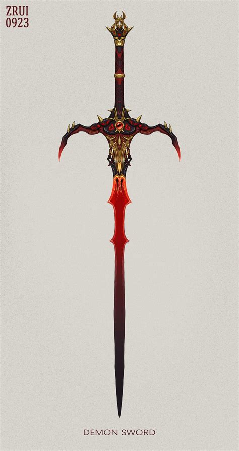 Artstation Demon Sword