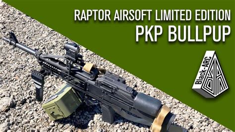 Raptor Airsoft Pkp Bullpup Gaming Video Black Arc Airsoft Game Play