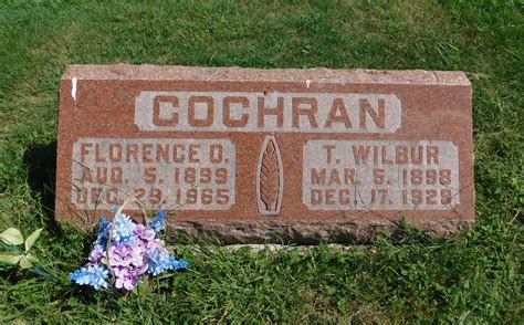 Thomas Wilbur Cochran M Morial Find A Grave