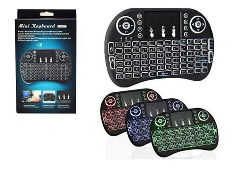 Mini Teclado Led Sem Fio Wireless Touch Em Fortaleza Clasf Som E