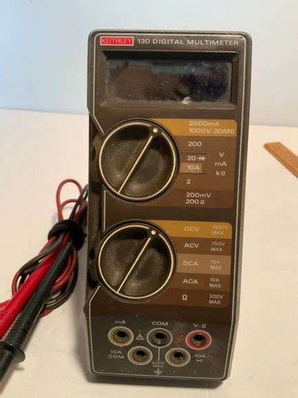 Keithley Dmm Digital Multimeter Lil Dusty Online Auctions All