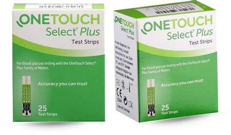 Buy Onetouch Select Plus Glucometer Test Strip S Pack Online Get