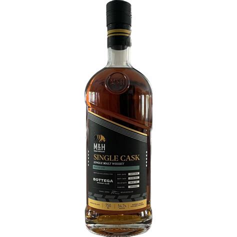 M H Single Cask Peated Str Milk And Honey Distillery Bottled