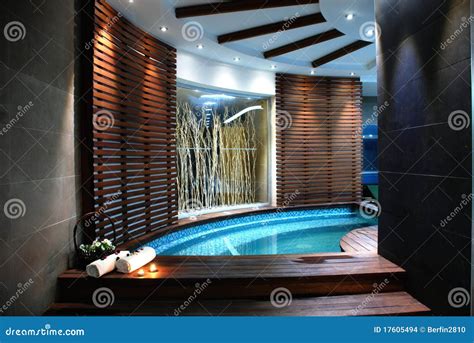 Jacuzzi stock photo. Image of thermal, lamp, living, healthy - 17605494