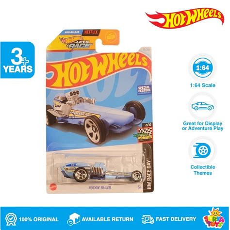 Hot Wheels Rockin Railer Lot D Shopee Malaysia