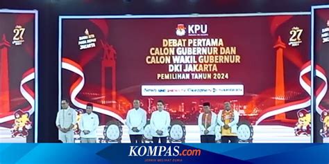 Debat Kedua Pilkada Jakarta Malam Ini Berikut Tema Hingga Daftar