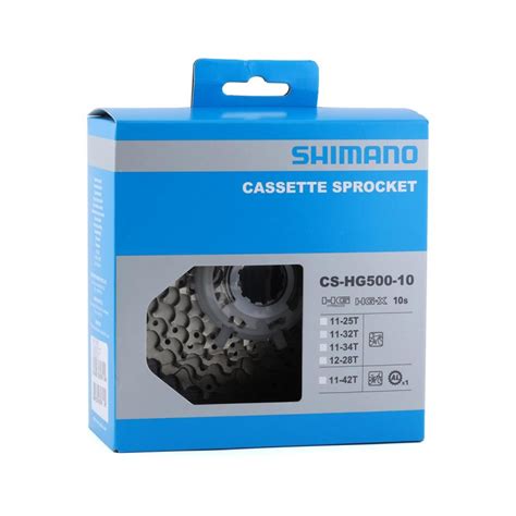 Shimano Grx Cs Hg500 10 Speed Cassette Evosportz Singapore