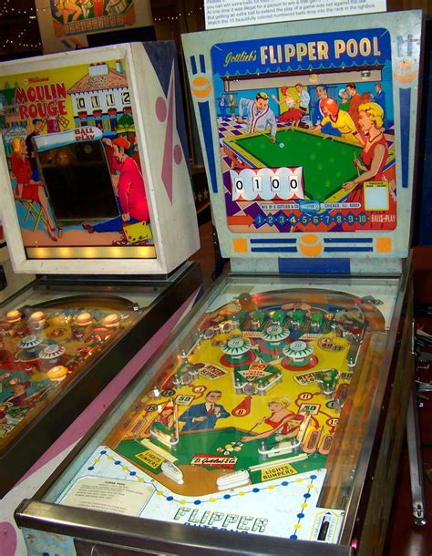 Flipper Pool Gottlieb Pinball Machine Pinball Games Pinball