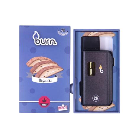 Burn Disposable Vapes Biscotti 2 Gram Buy Weed Online Online