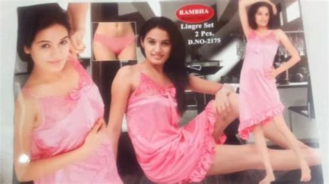 Pink Lingerie Set At Best Price In New Delhi By Rambha Dresses ID