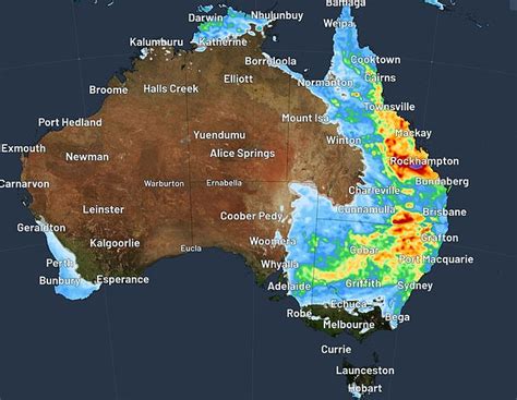 Australia weather: Massive storm system sweeps across Australia, hail ...