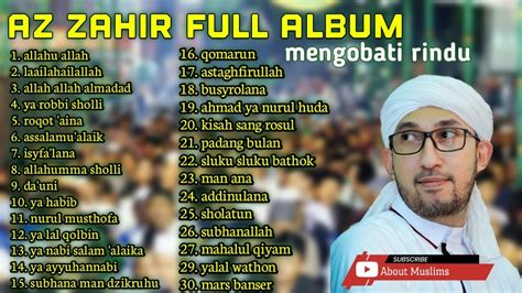 AZ ZAHIR FULL ALBUM MENGOBATI RINDU YouTube