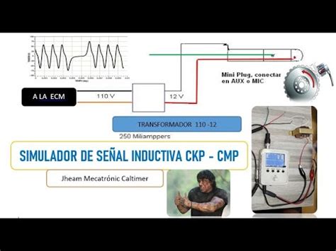 SIMULADOR DE SEÑALES CKP CMP INDUCTIVO 2021 YouTube