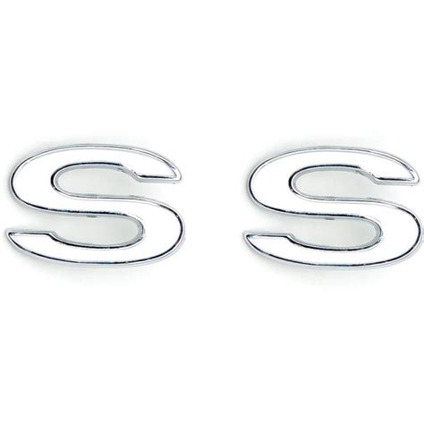 Trim Parts Full Size Chevy Front Fender Emblems 427ci Impala SS