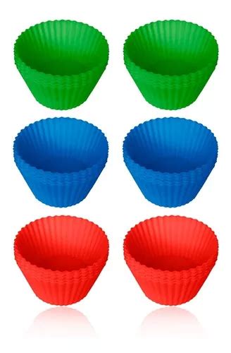 Kit Formas Silicone Mini Pudim Cupcake Bolo Assadeira Parcelamento