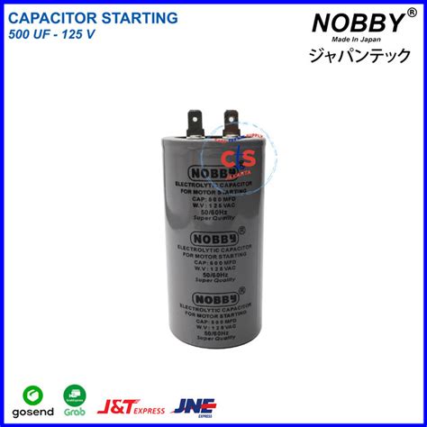 Jual Kapasitor Capacitor Starting 500 Uf 125V Part Kompresor