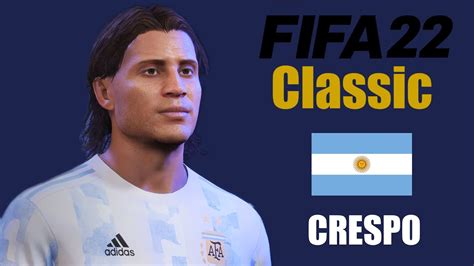 Fifa 22 Crespo Argentina Icon Look Alike How To Make Pro