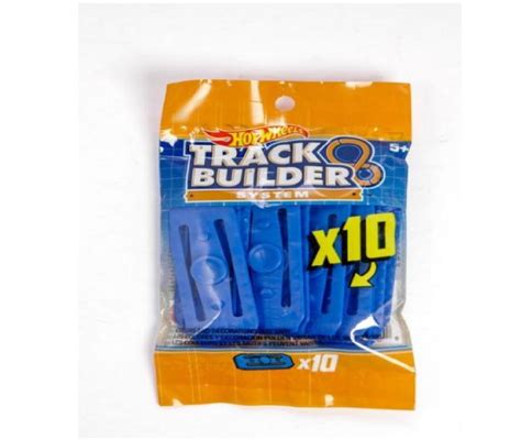 Hot Wheels ฮอตวล Track Builder Connector Pieces Connectors In Pack FNJ แทรค ชนสวน