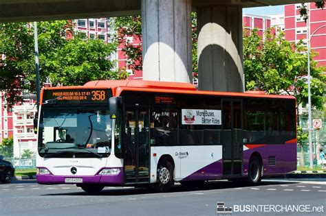 Bus 358 Go Ahead Singapore Mercedes Benz Citaro SBS6439E Bus