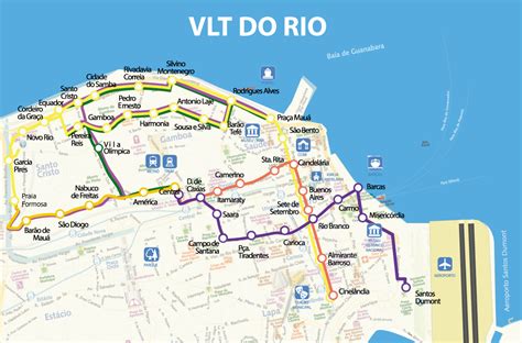 Mapa Do Vlt Rio Em Tamanho Grande Aos Viajantes