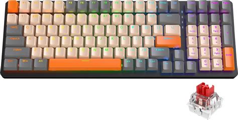Magegee Sky Mechanical Gaming Keyboard Gasket Hot Swappable Wired Custom Creamy Keyboard