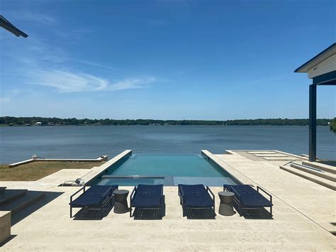 Long Cove At Cedar Creek Lake Waterline Pools Swimming Pool Builder