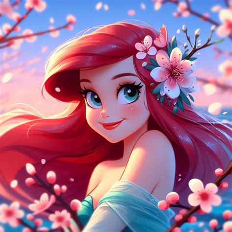 Ariel Cherry Blossom By Bvthemeparks38 On Deviantart