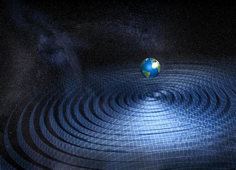 Earth And Gravity Waves Artwork Photograph By Henning Dalhoff Fine