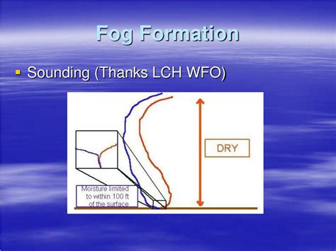 PPT - Fog Formation PowerPoint Presentation, free download - ID:3565735