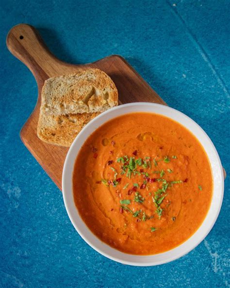 Creamy Vegan Tomato Soup Sarah S Vegan Kitchen