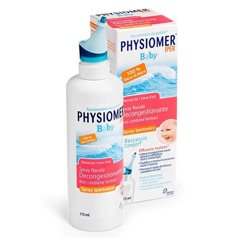 Physiomer Baby Hypertonic Nasal Spray 115 Ml