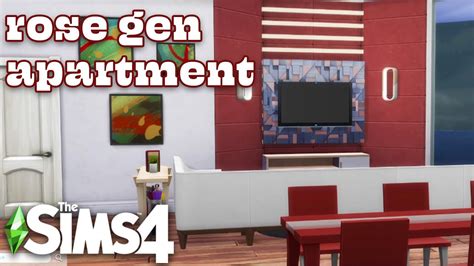 Not So Berry ROSE GEN Apartment Build Sims 4 Streamed 06 06 2021