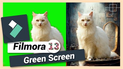 How To Use Green Screen Chroma Key Filmora 12 13 Tutorial YouTube