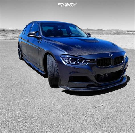 2013 Bmw 328i Base With 19x85 Curva C7 And Lizetti 235x35 On Lowering