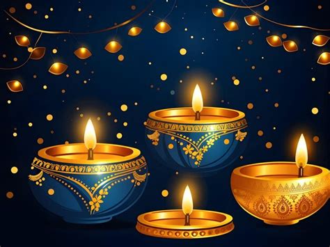 Premium AI Image | Happy Diwali Deepavali Festible Lamp Happy Box ...