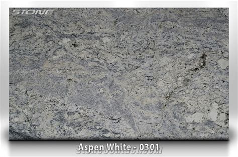 Aspen White Granite Slabs Brazil White Granite From United States