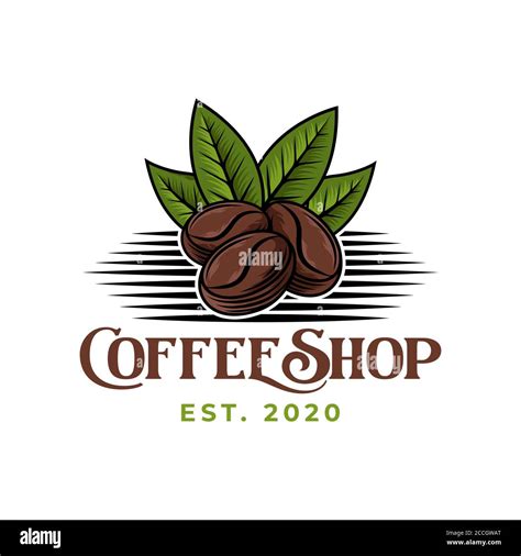 Illustration Vectorielle Avec Logo Coffee Design Vectoriel Du Logo Du