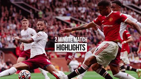 Match highlights Manchester United 0 Aston Villa 1 25 September 2021 ...