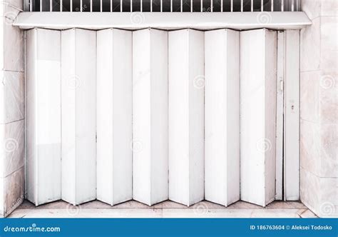 Accordion-folded Gates Outdoors Stock Photo - Image of fence, house ...