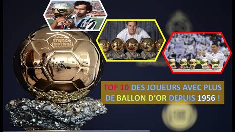 BALLON D OR LES PLUS GRANDS PALMARÈS DEPUIS 1956 YouTube