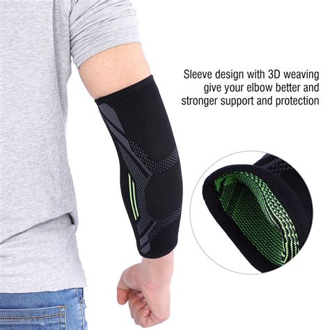 Selbow Brace 1pc Kunto Fitness Elbow Brace Compression Support Sleeve Ebay