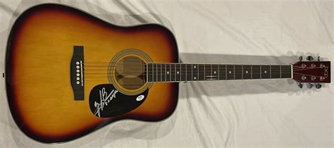 Zach Bryan Signed Autographed Something In The Orange Full Size Guitar ...