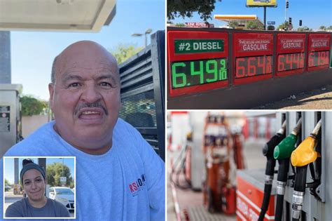 California Gas Prices Nearing 7 A Gallon Has San Diego Drivers