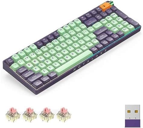 Amazon Epomaker Sk S Hot Swappable Bluetooth Wireless Wired Mechanical Keyboard With